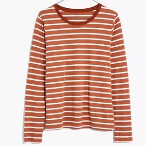 NWT Madewell Northside Long-Sleeve Etta Stripe
